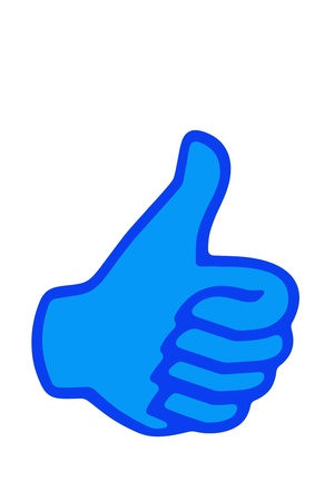 Thumb upの写真素材