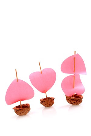 Ocean of love and Valentine Dayの写真素材