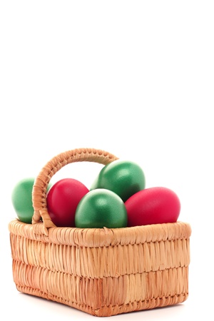 Easter egg and spring timeの写真素材