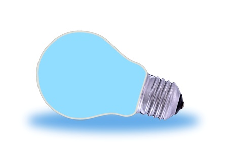 Traditional  light bulb and renewable energyの写真素材