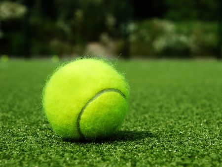 Tennis ballの写真素材