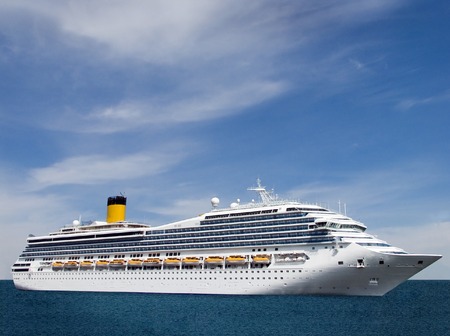 Cruise shipの写真素材