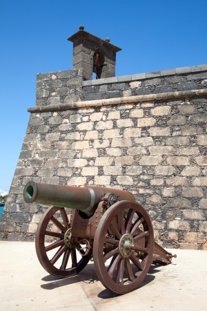 Fortress on Lanzarote in the Canary Islandsのeditorial素材