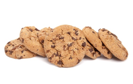 Single cookie and some moreの写真素材