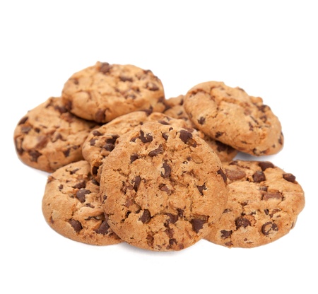 Group of isolated cookiesの写真素材