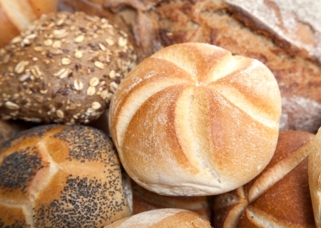 Mix of breadの写真素材