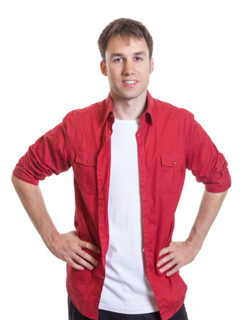 Standing german guyの写真素材