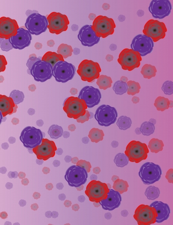 floral backgroundのイラスト素材