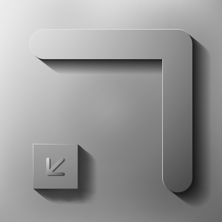 geometric shapes, abstract icon, vector styleのイラスト素材