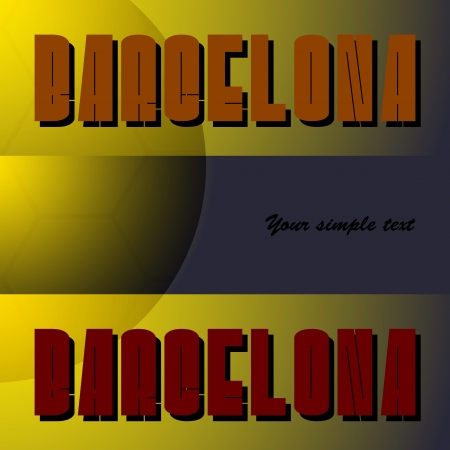 Barcelonaのイラスト素材