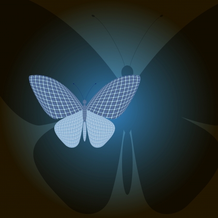 butterflyのイラスト素材