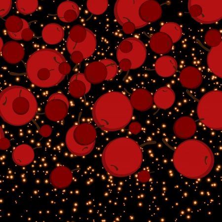 texture with abstract image of the cherriesのイラスト素材