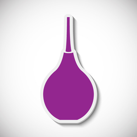 Medicine. Vector illustration. Realistic image of the contour objectのイラスト素材