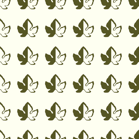 Leaves pattern.のイラスト素材