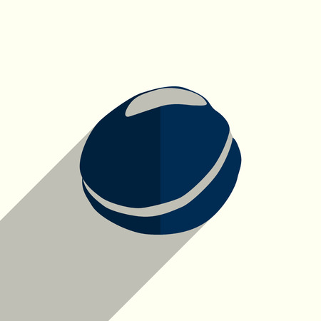 Fruit flat icons with of shadow. Vector illustrationのイラスト素材