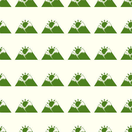 Sun pattern illustration.のイラスト素材