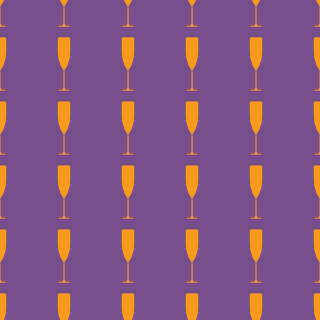 Wineglasses patternのイラスト素材