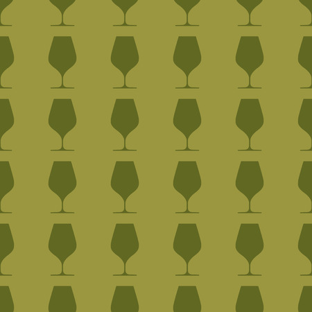 Wineglasses patternのイラスト素材