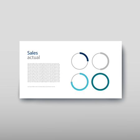 Poster infographics information business modern design set proposal advert. Vector illustration with graphic schemeのイラスト素材