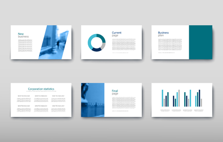 Poster infographics information business modern design set proposal advert. Vector illustration with graphic schemeのイラスト素材