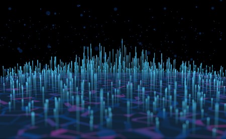abstract background sound wave