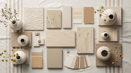 Set of blank stationery for branding identity. Template for branding identity.