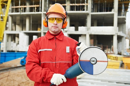 builder worker at construction site