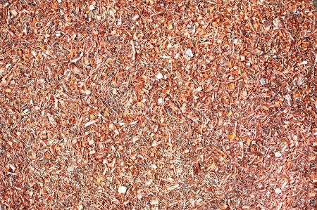copper metal scrap materials recycling backround