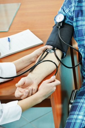 Blood pressure medic testの写真素材