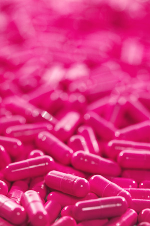 blue capsule pills medicine antibioticの写真素材