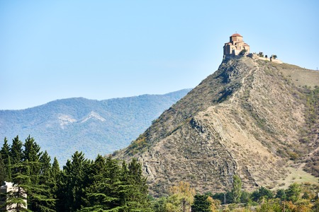 Jvari Monastery in Georgiaの写真素材