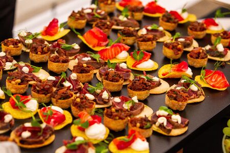 Away catering variety of luxury meals