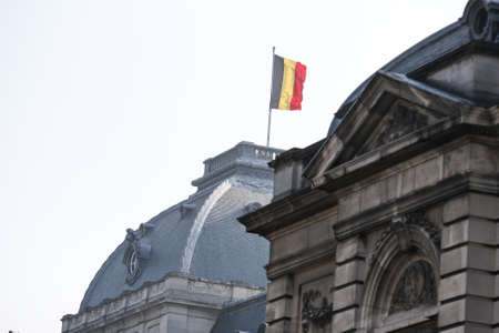 The Royal Palace in the center of Brussels, Brussels, Belgium - 02 Mar 2011のeditorial素材