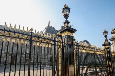 The Royal Palace in the center of Brussels, Brussels, Belgium - 02 Mar 2011のeditorial素材