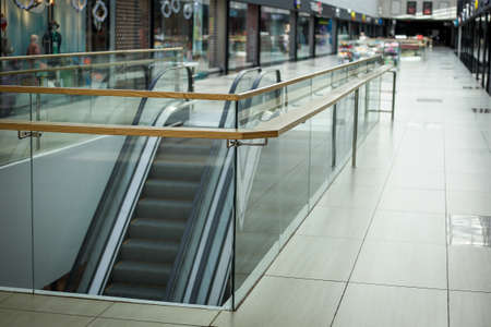 The Empty Shopping Center. Belarus. Minsk - 14 May 2020のeditorial素材