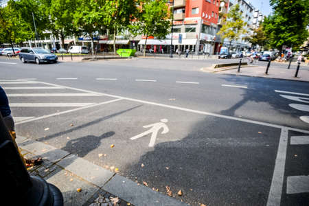 City life and streets of Berlin Germanyのeditorial素材