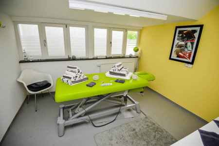 Boeblingen, Germany - July 2016 - V8 HOTEL Motorworld Region Stuttgart.のeditorial素材