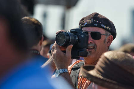 Hamburg. Germany. - May 06, 2016: Hamburg. Germany. City holiday. City festivities.のeditorial素材