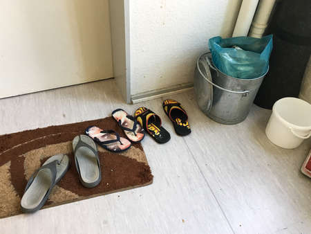 Hamburg. Germany. - May 06, 2016: Place of temporary residenceのeditorial素材