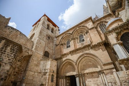 Jerusalem. Israel - 17.04.2015 - Church Of The Holy Sepulchre.Jerusalem.のeditorial素材