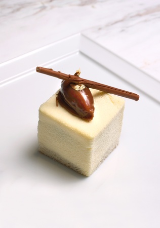 dessert chocolate cheesecakeの写真素材