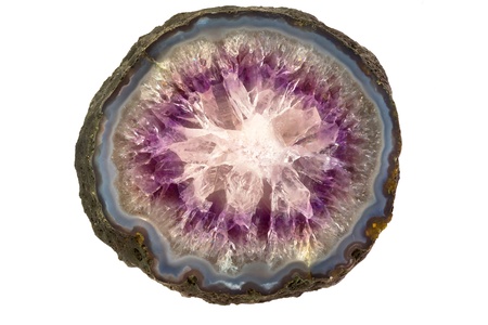 Amethyst stoneの写真素材