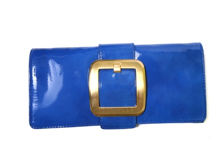 Blue Luxury Handbag の写真素材