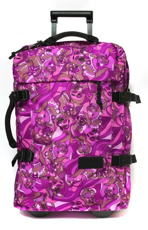 Designer Suitcase isolatedの写真素材