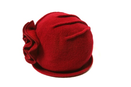 red women hatの写真素材