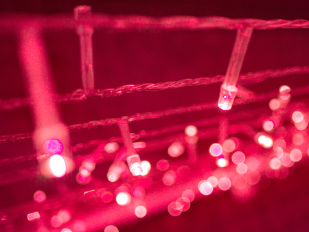 pink blurred bokeh light defocused background and textured for valaentine, Christmas , New Year...