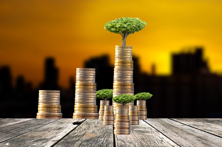 Interest Investment ideas, returns, financial returns, investment businesses Follow the steps and have little riskFast time Home and interestの写真素材