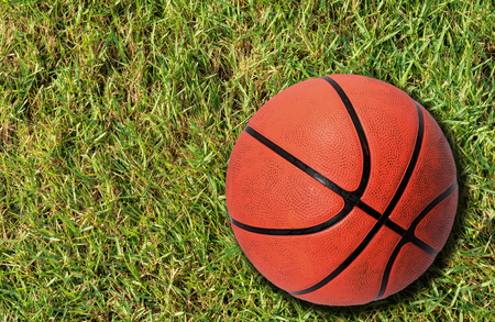 Basketballs on backgroundの写真素材