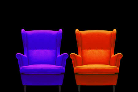 Sofa idea with natural sea Vacation tourism vip system isolated from the background clipingpartの写真素材