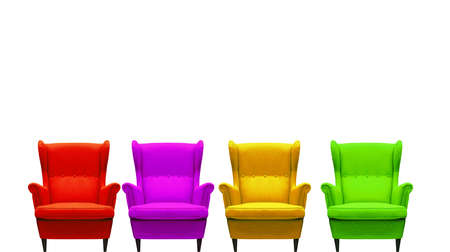 Sofa idea with natural sea Vacation tourism vip system isolated from the background clipingpartの写真素材